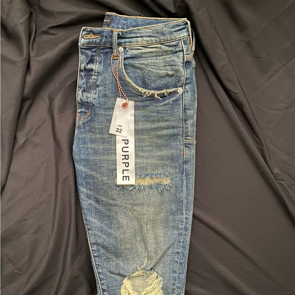 PURPLE BRAND Blue jeans